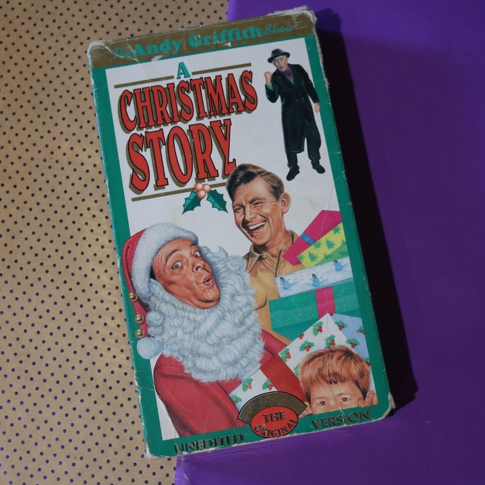 Andy Griffith A Christmas Story VHS